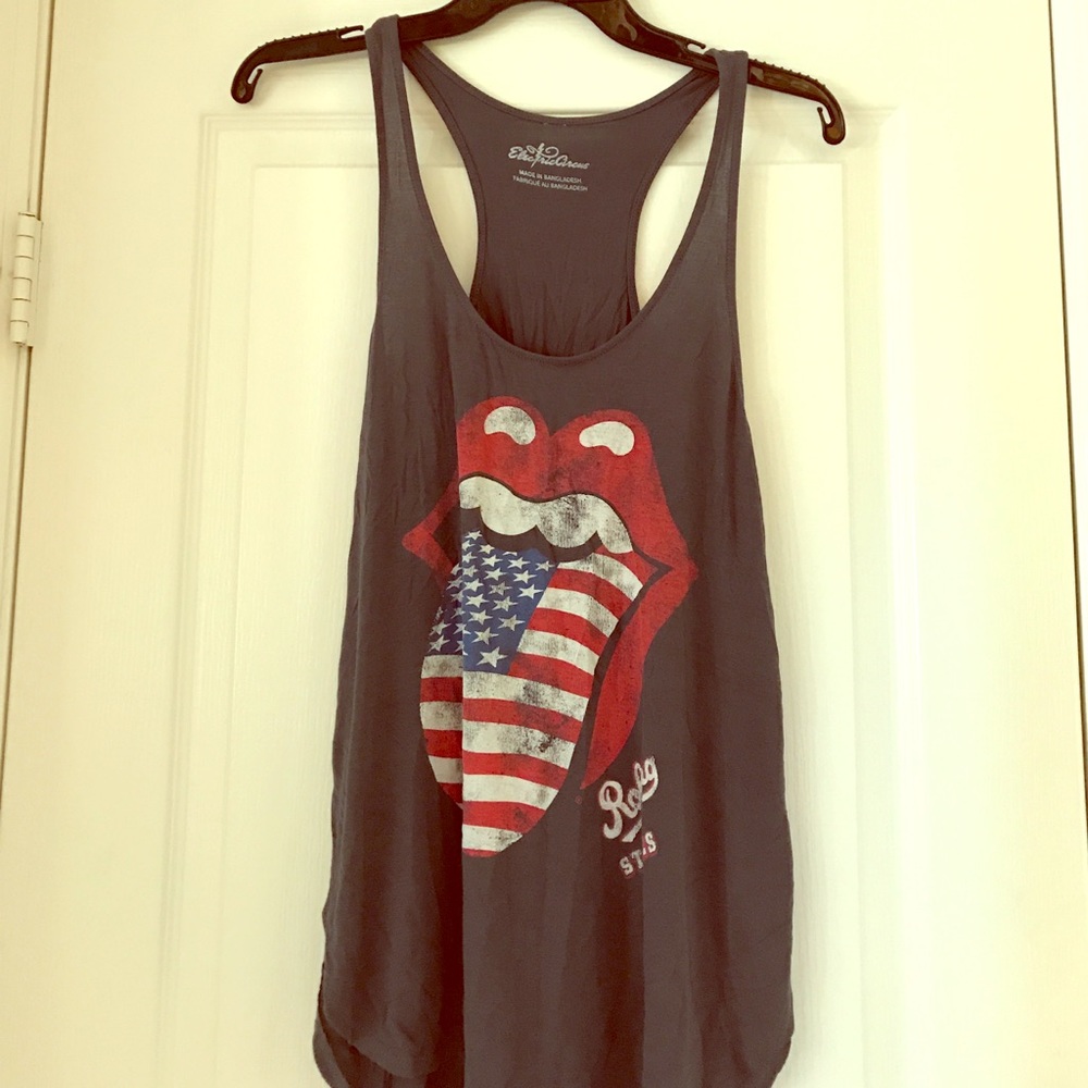 Rolling Stones fun tank top