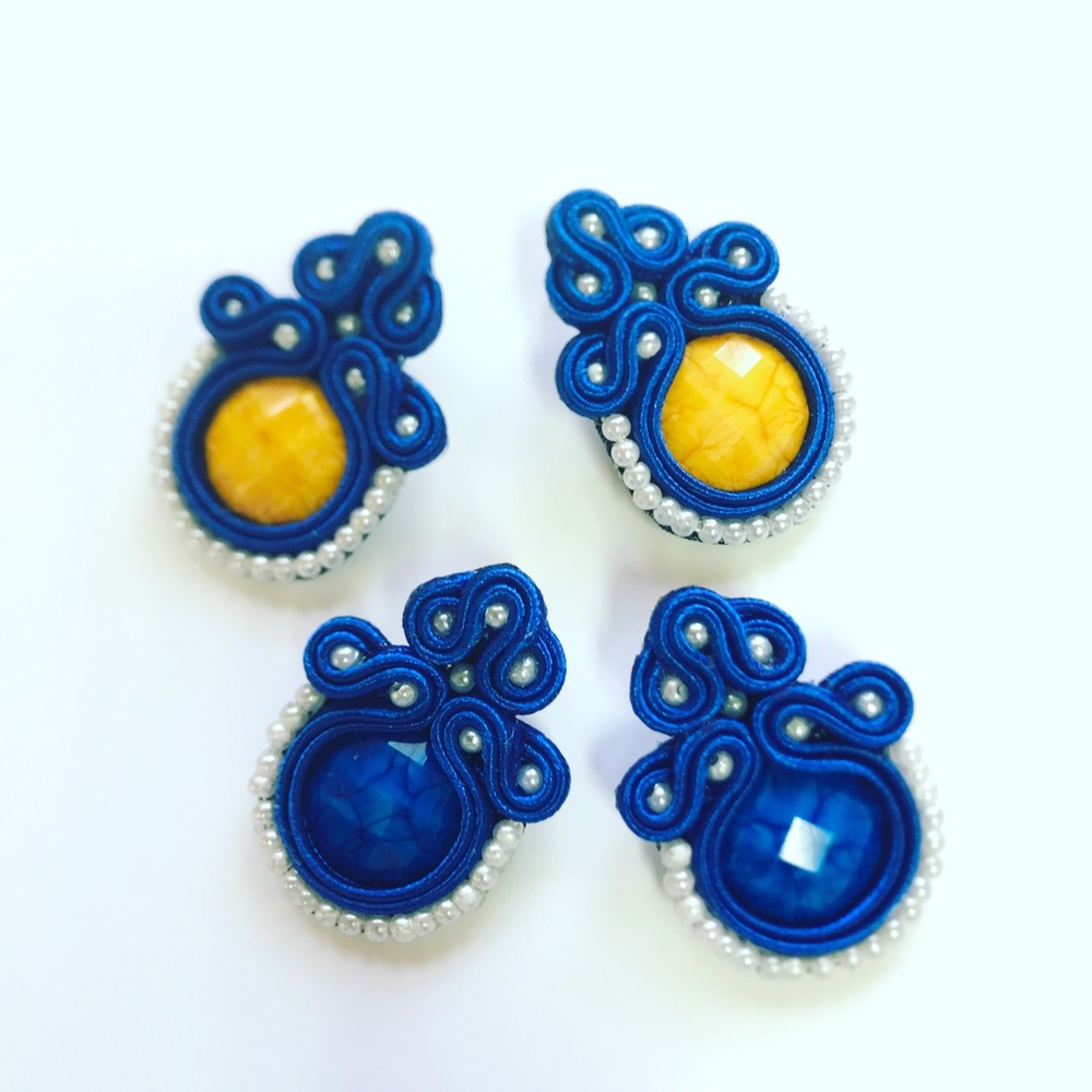 Soutache earrings