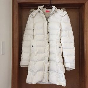 Juicy Couture (authentic) white puffer coat !