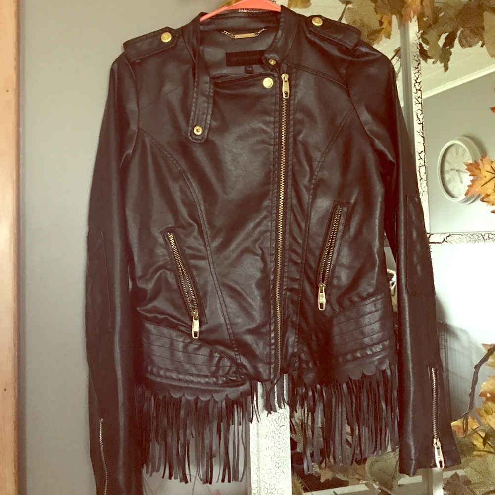 Steve Madden leather jacket!