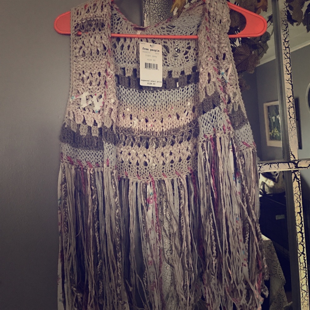 Free people fringe vest ! Brand new with tags!
