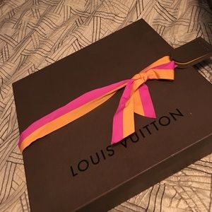 LV box from never full bag