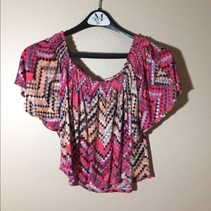 Cute American Rag Cie Crop Top Size Small