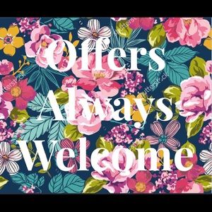 Offers are always welcome! ✨💕