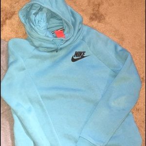 Turquoise Nike Hoodie