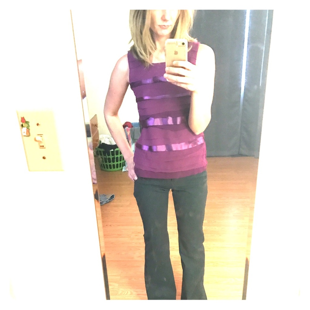 Saks fifth Avenue ruffle blouse