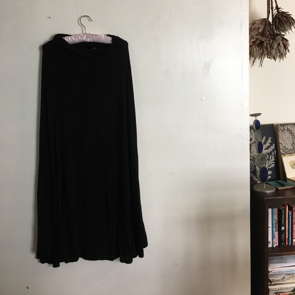 Maxi black skirt