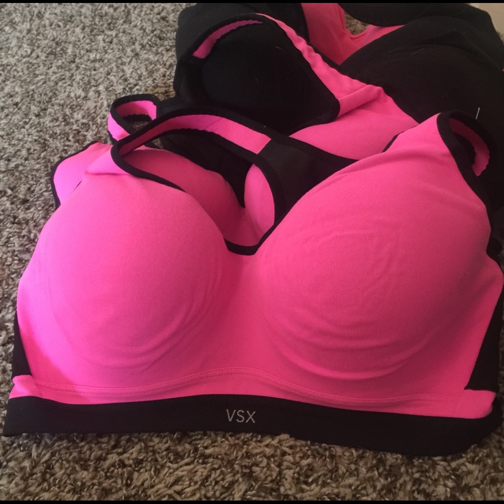 Victoria's Secret incredible sports bras.