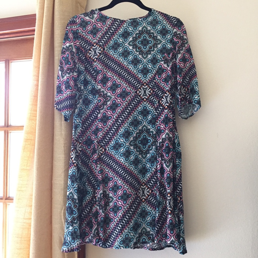Multi Print Dress