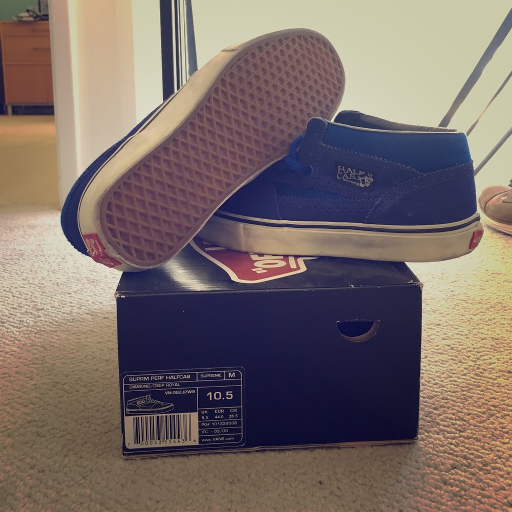 SUPREME- half cab 10.5 Vans X SUPREME
