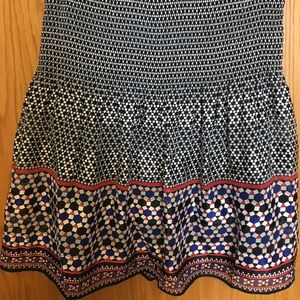 Silky Patterned Skirt