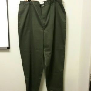Dress Barn Woman Olive Green Pants Size 24