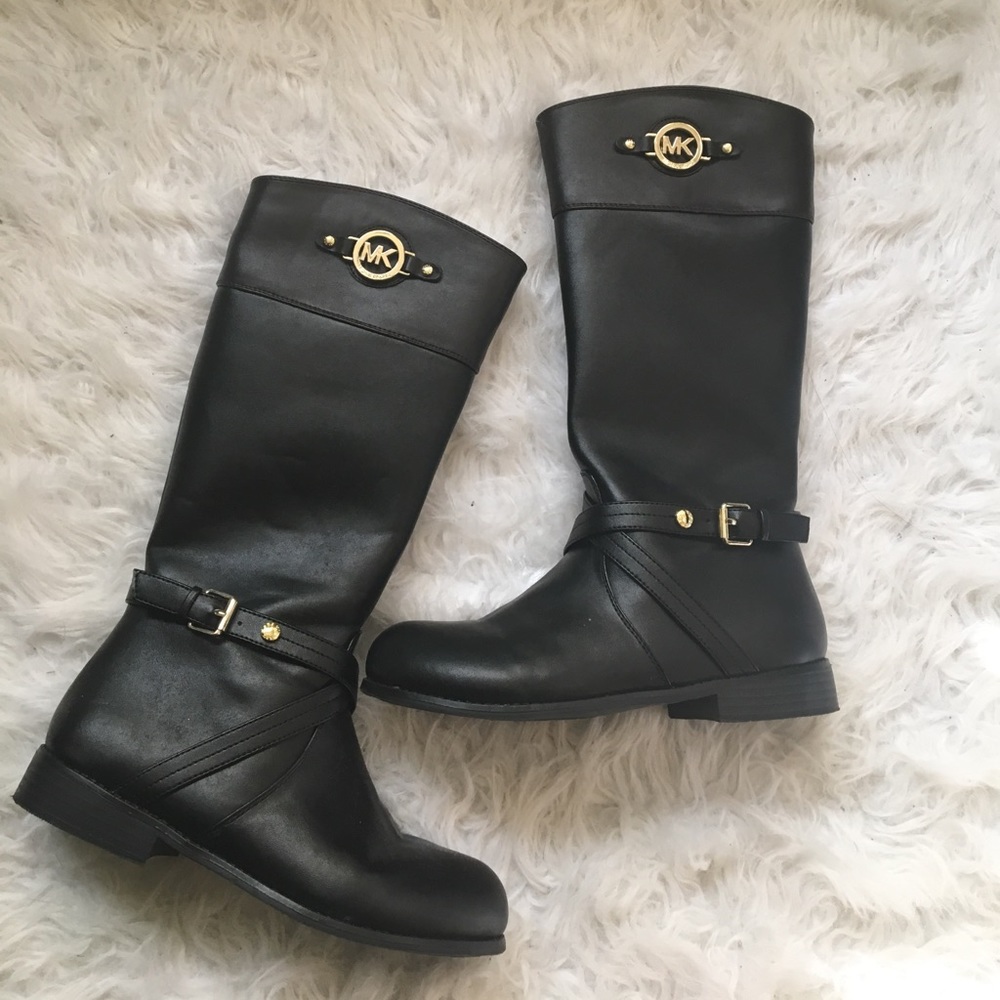 Michael kors tall riding boots big kid size 4