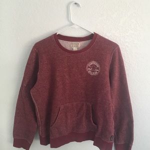 Red Converse All Star Kids Sweater