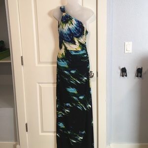 Cache one shoulder maxi