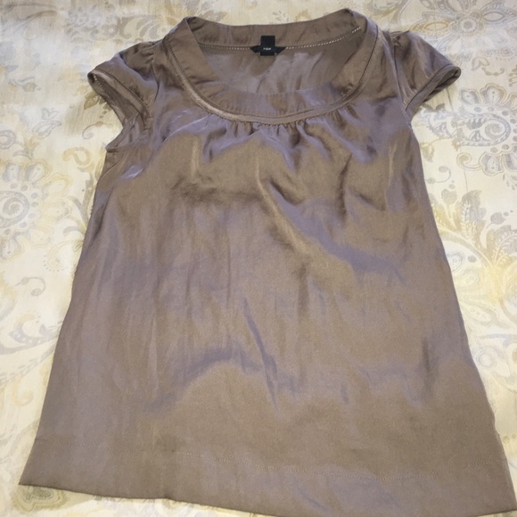 H&M grey blouse - Picture 3 of 5