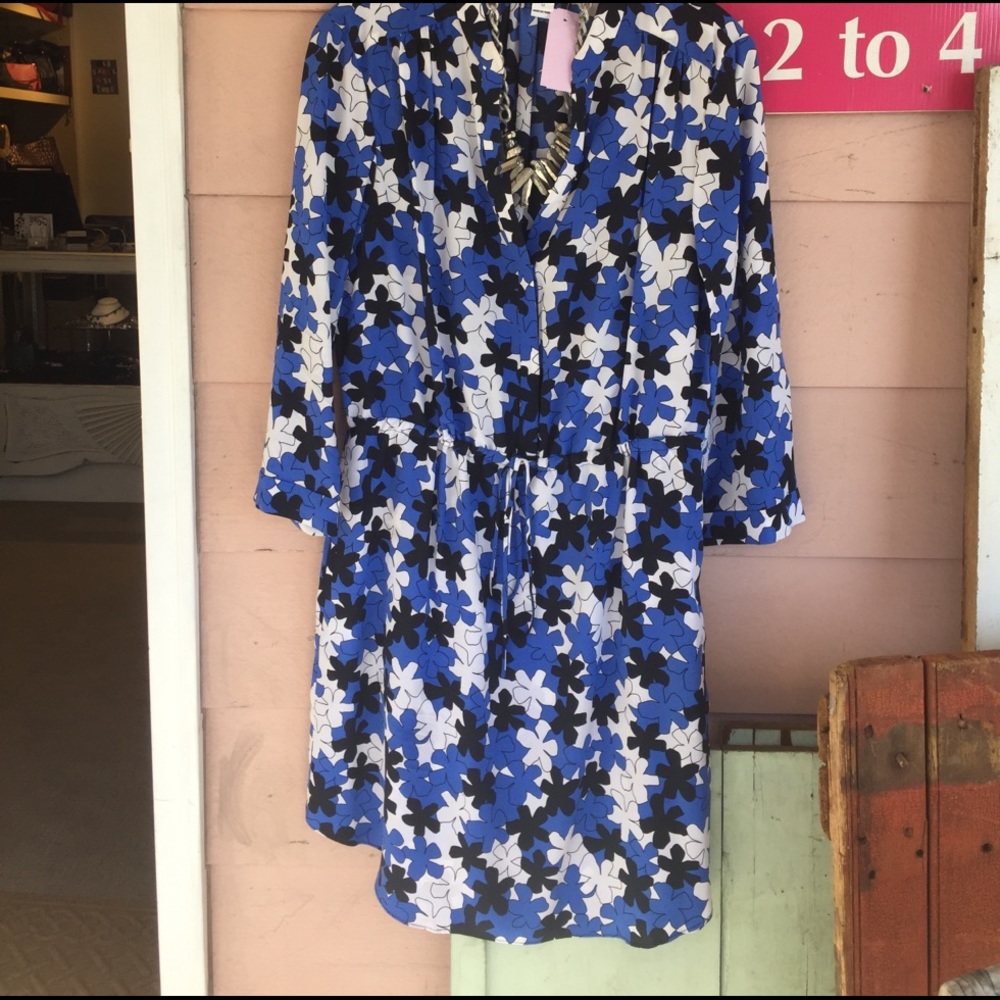 DVF tie-waist dress