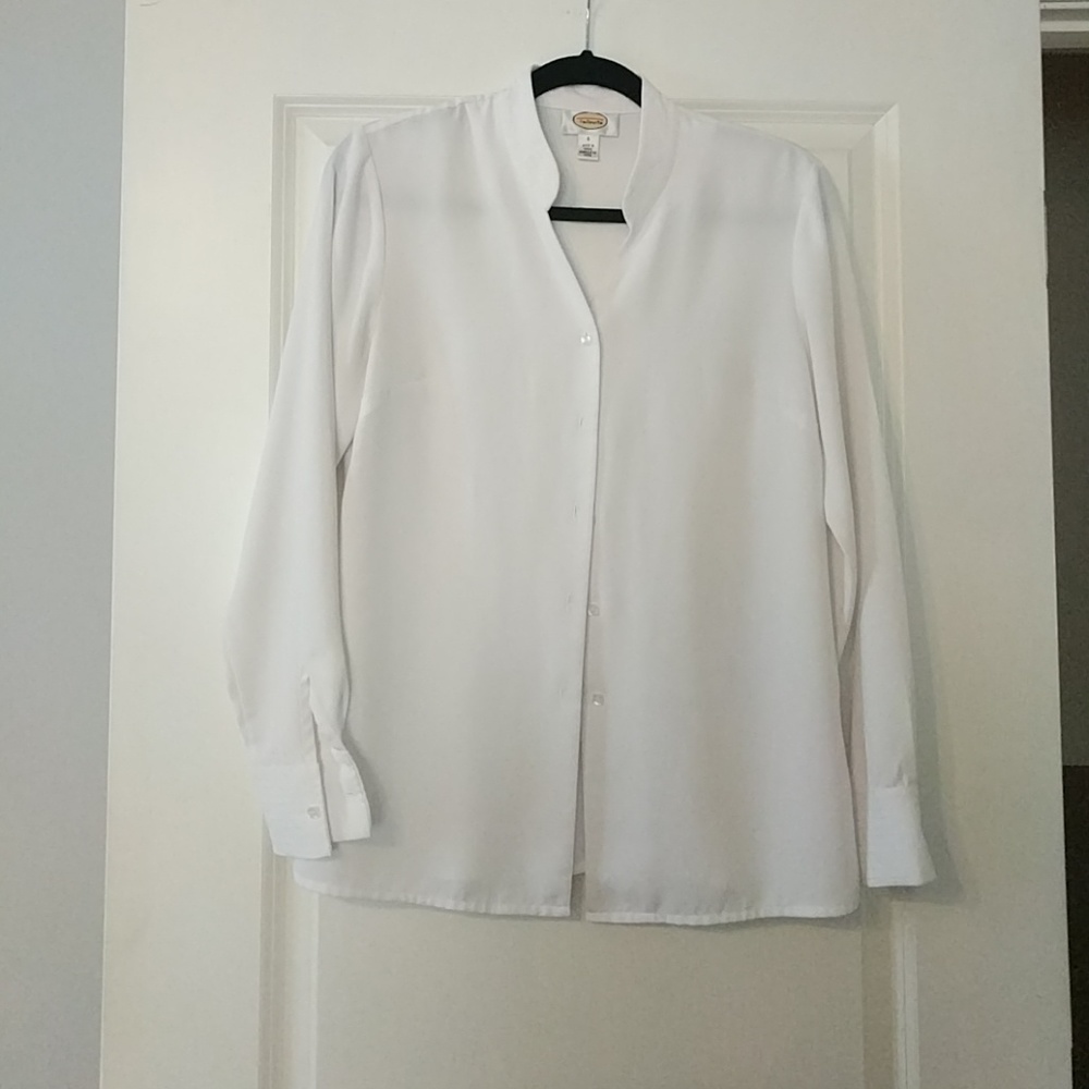 White button down shirt