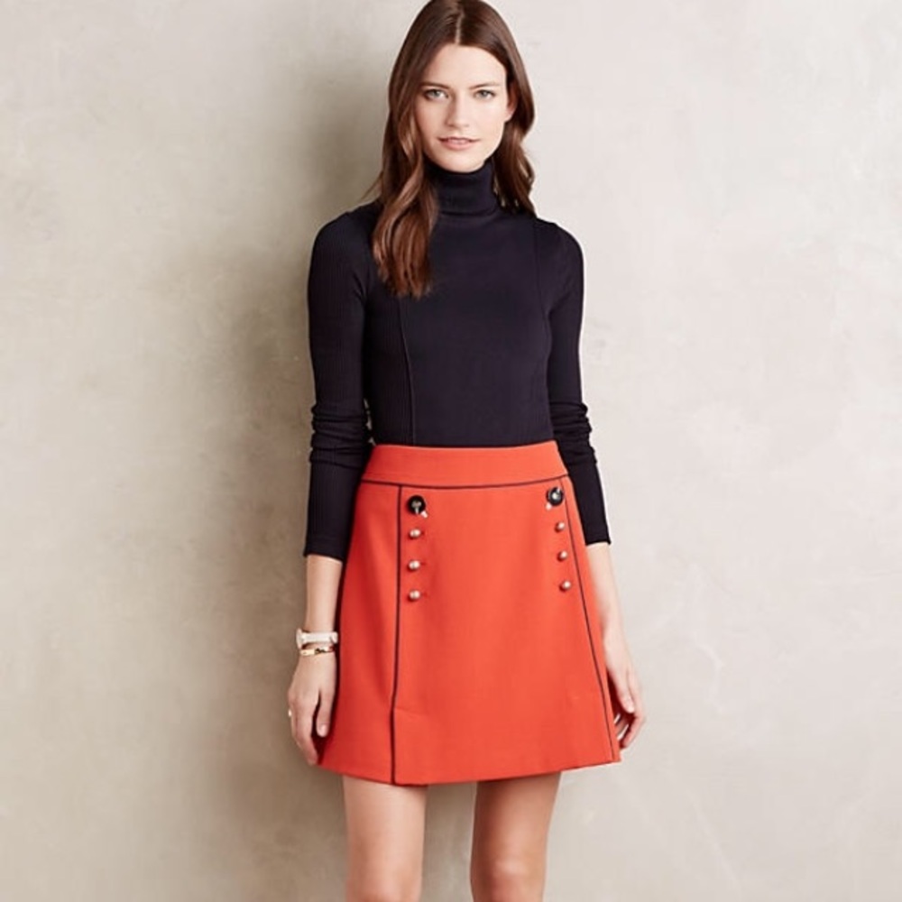 Anthropologie Regatta Skirt