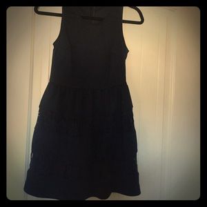 Lush navy blue dress