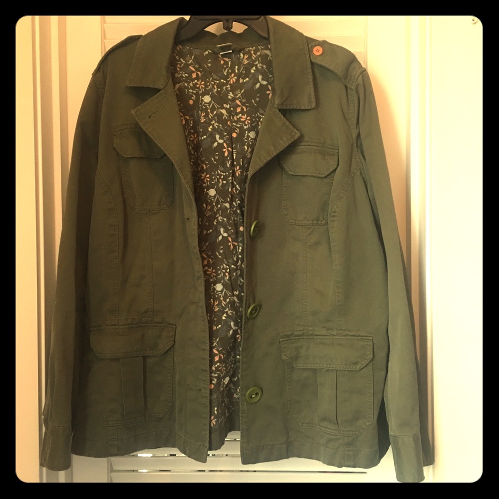 Green Cargo Jacket