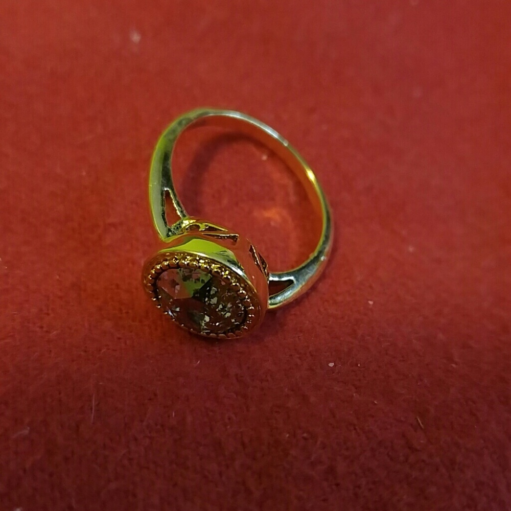 Sparkle crystal ring