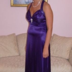 Purple dress
