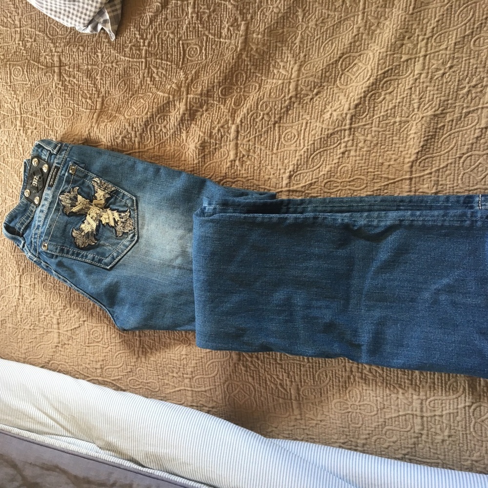 Miss Me blue jeans