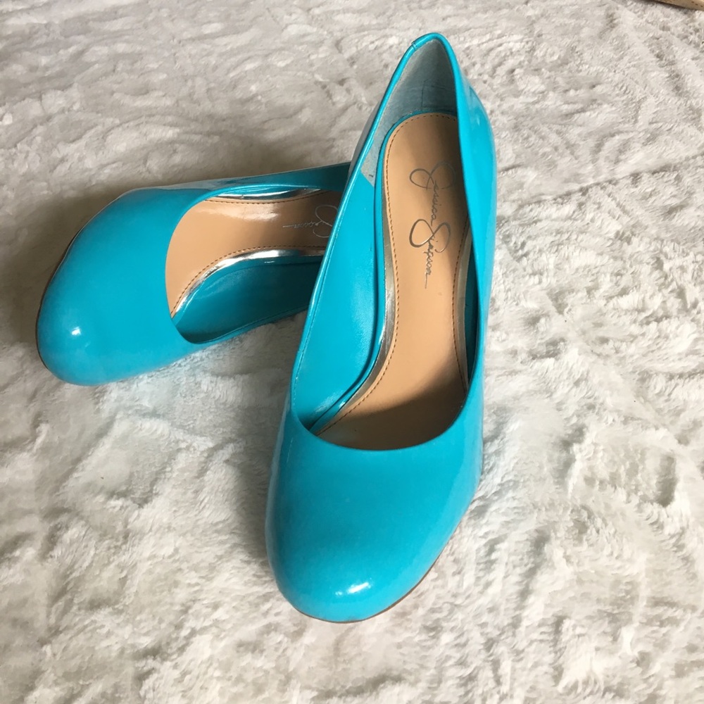 Capri Blue Jessica Simpson pumps