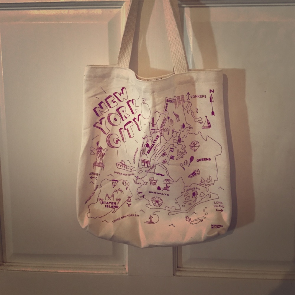 MapTote Tote Bag- New York City