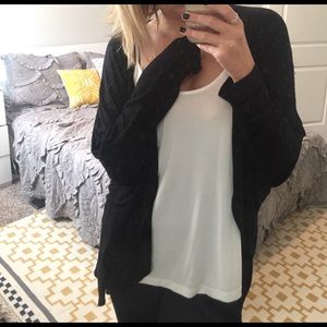 Lightweight sweater cardigan