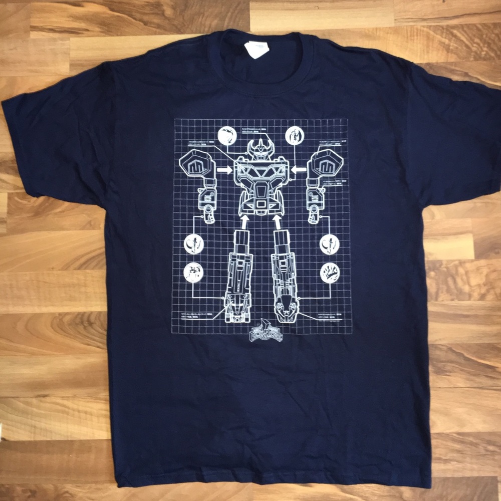 🚹NWOT Power Rangers T-Shirt
