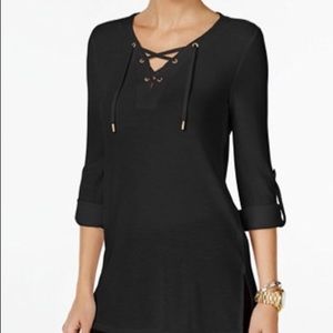 MK black tunic