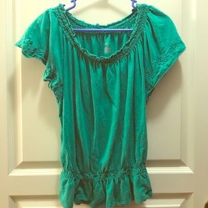 🍁4 For $20🍁 Turquoise detail top