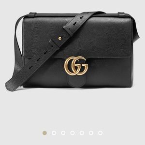 Brand New Gucci Marmont Leather Messenger.