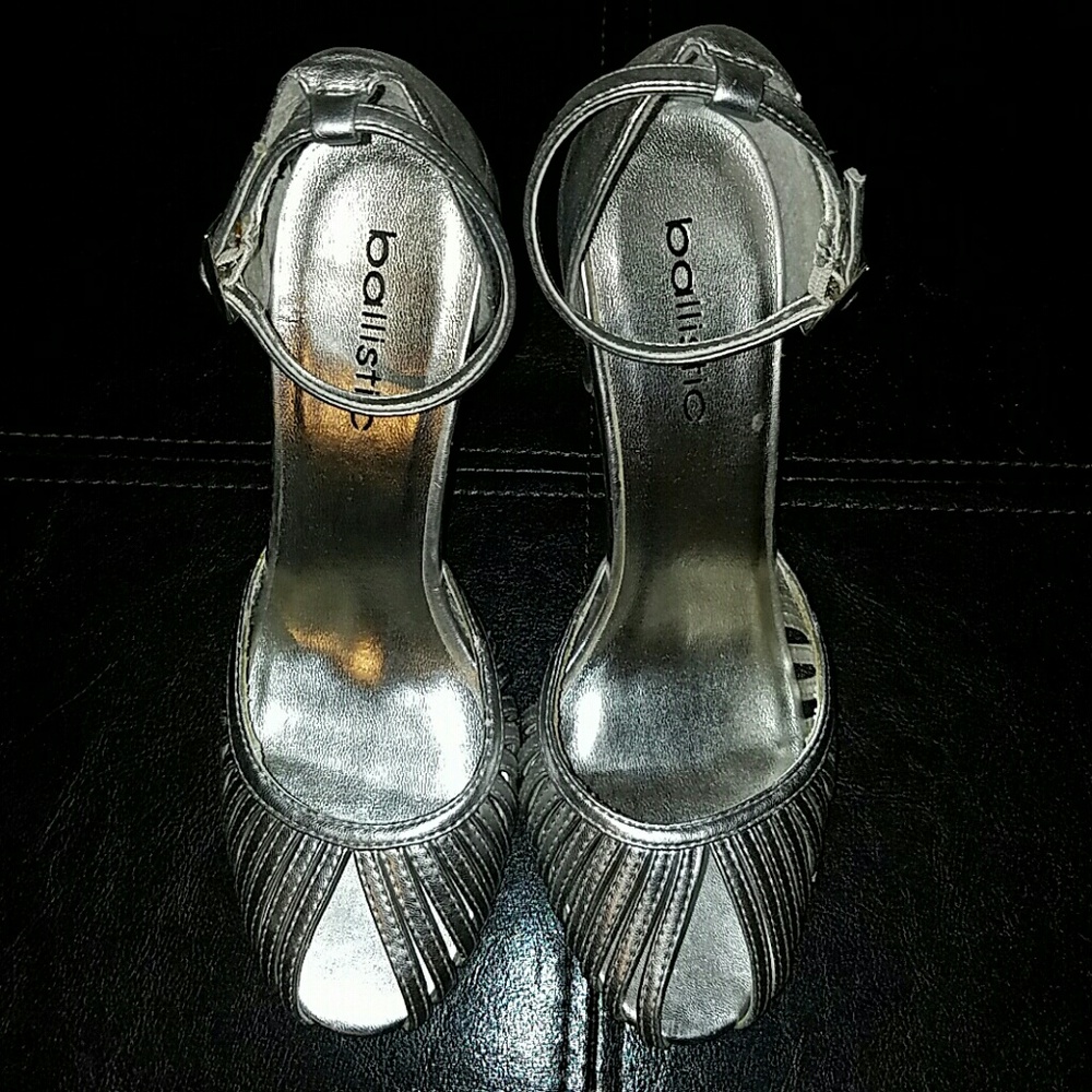 Silver heels