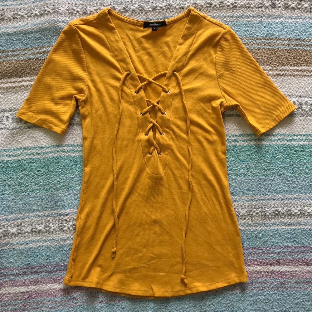 Lace Up Top