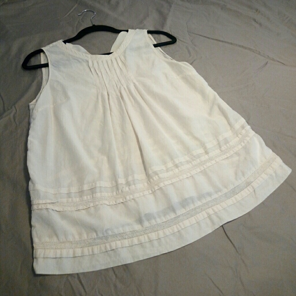 Romantic white blouse