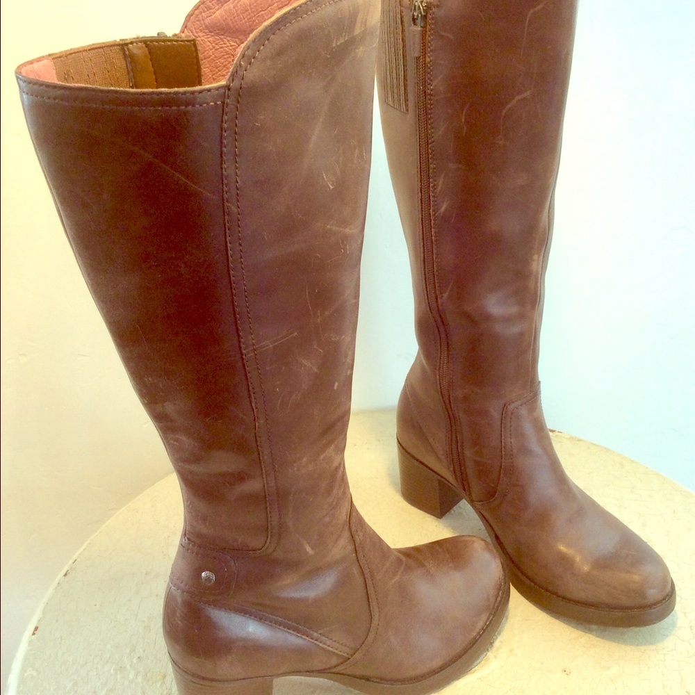 🚫SOLD🚫 DANSKO WOMEN'S TALL BOOTS BROWN LEATHER
