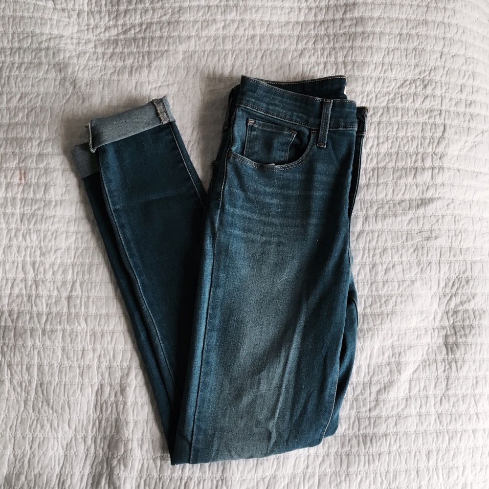 LEVIS // 721 high waist skinny jeans