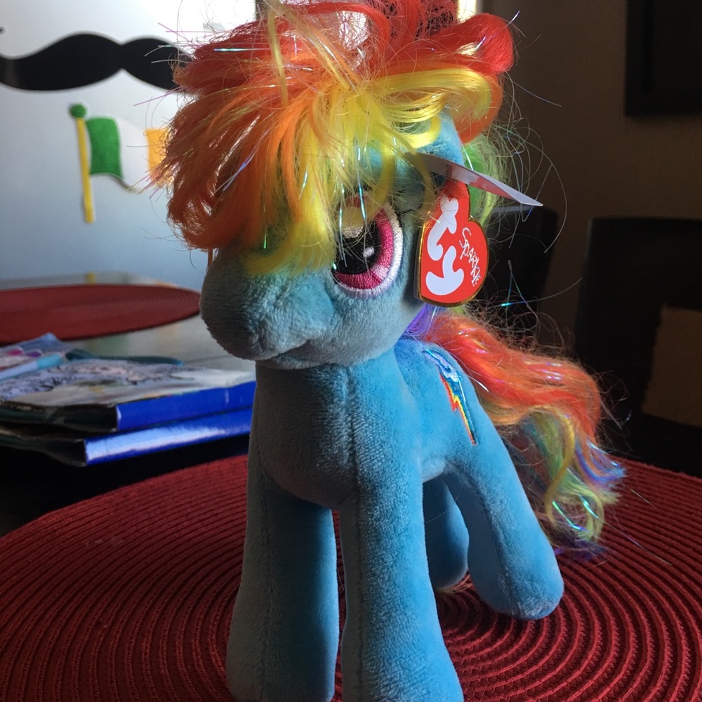 Ty sparkle rainbow 🌈 dash