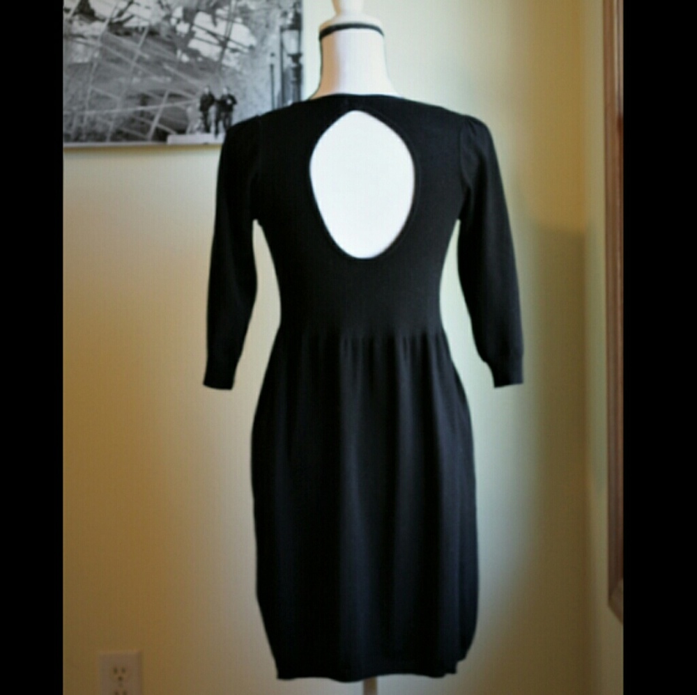 *Zara* cutout back knit dress