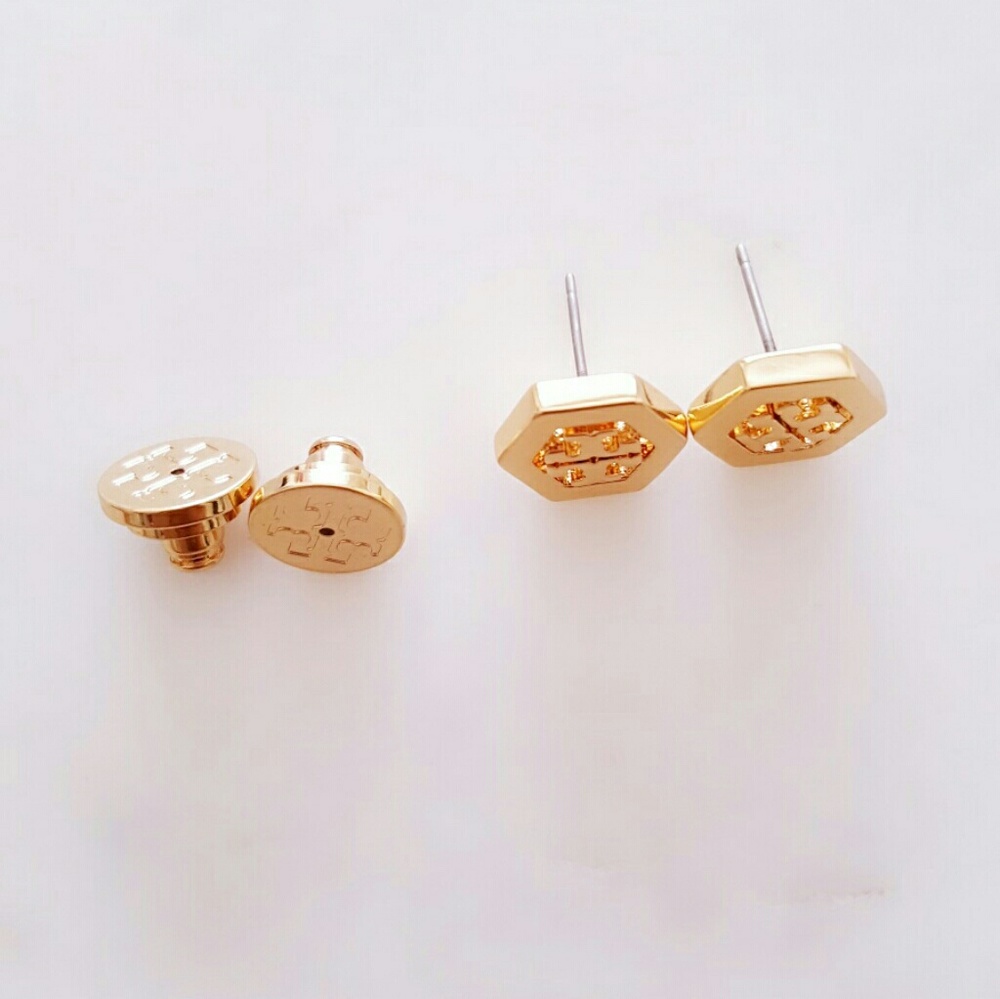 🔖 1HR SALE! Tory Burch Stud Earrings - Picture 3 of 8