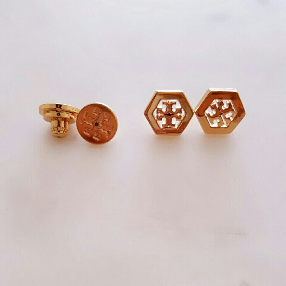 🔖 1HR SALE! Tory Burch Stud Earrings - Picture 4 of 8