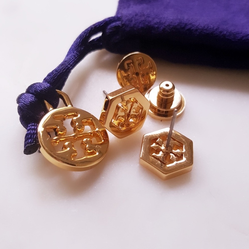 🔖 1HR SALE! Tory Burch Stud Earrings - Picture 8 of 8
