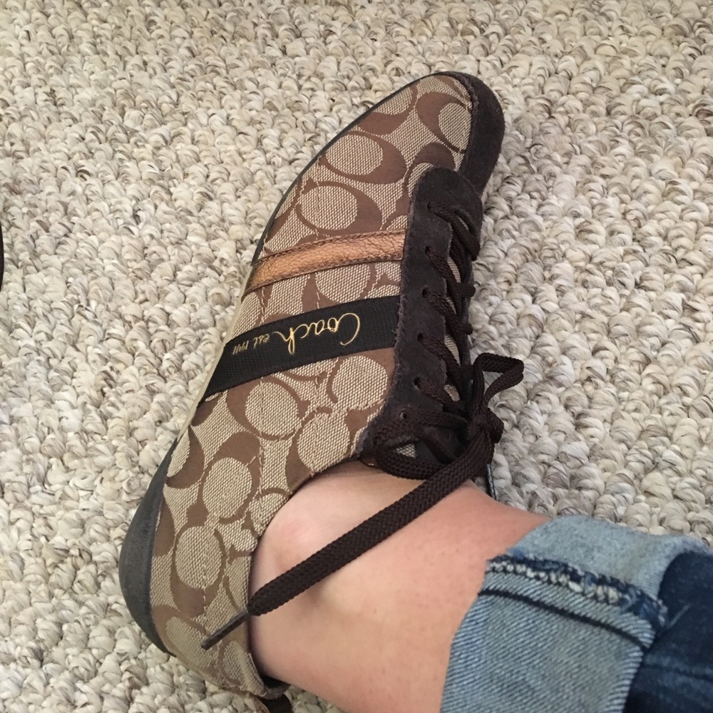 Coach tennis shoes