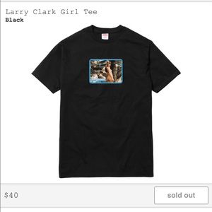 Supreme Larry Clark T-shirt