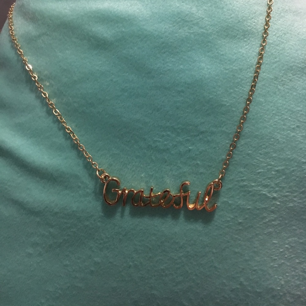2 left!!! Grateful necklace