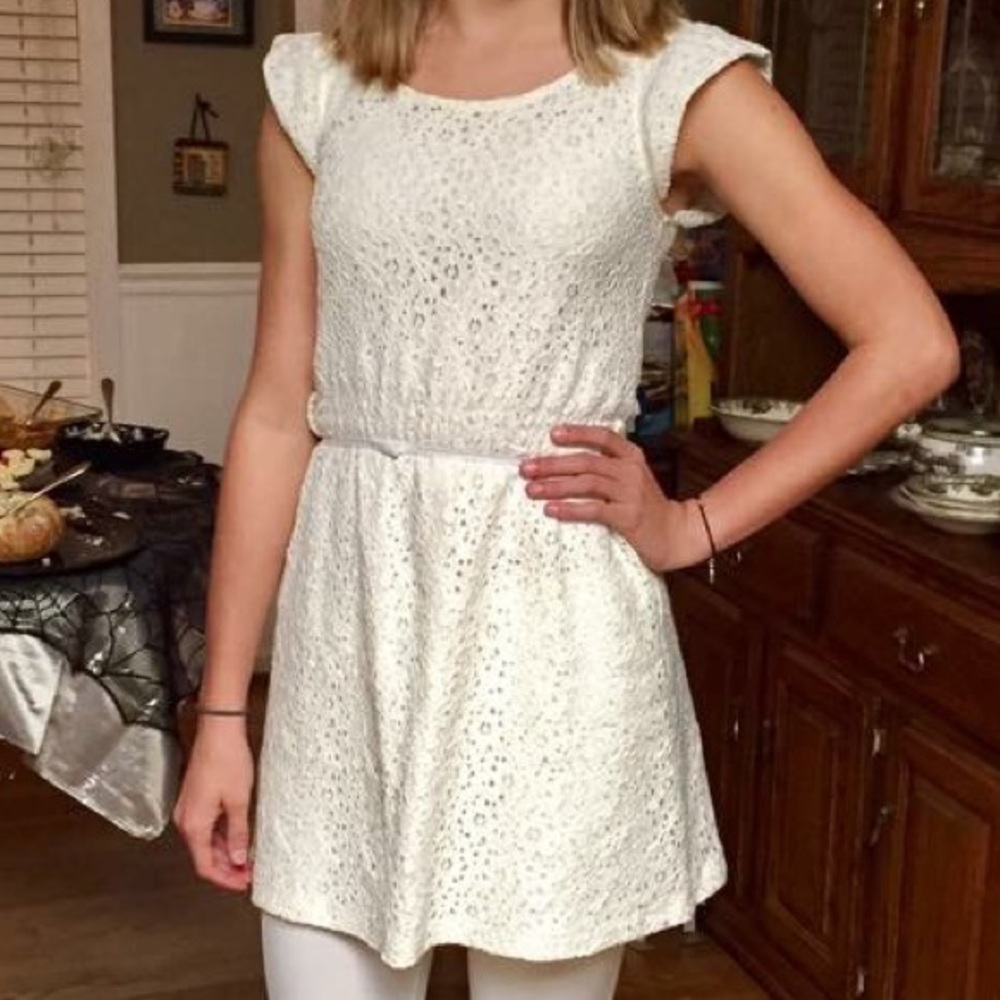 White dress