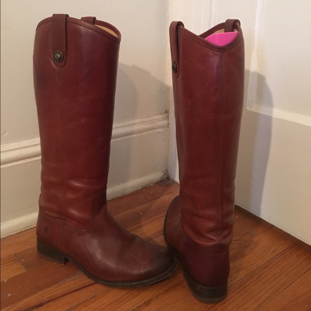 Frye Melissa Button Wide Calf
